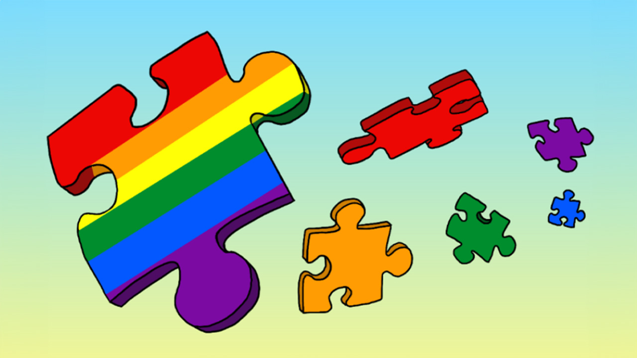 Image LGBT Jigsaw Puzzle - Find LGBT Flags